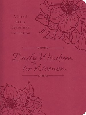 cover image of Daily Wisdom for Women 2015 Devotional Collection--March